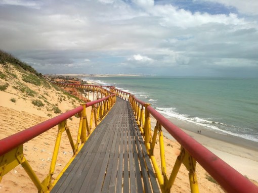Ponte da praia de Canoa Quebrada, Aracati, Ceará - Brazil